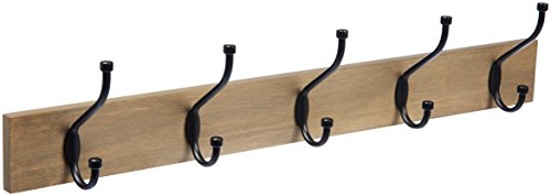 AmazonBasics  Appendiabiti da parete Legno Barn