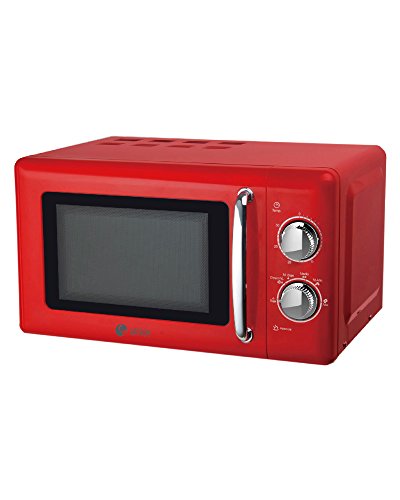 Artrom mm-720rml – Microonde retrò, 700 W, colore: rosso