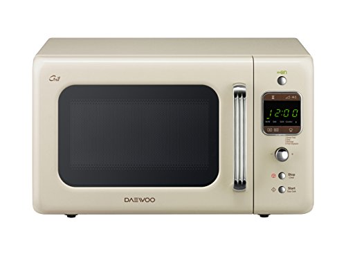 Daewoo KOG-6LBC Forno a Microonde con Grill 20 Litri, 700 watt, Beige