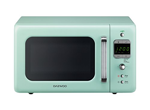 Daewoo KOR-6LBM Forno a Microonde Digitale, Menta, 20 lt