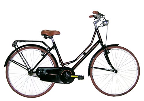 FREJUS Bristol, Bicicletta da Città Donna, Nero, M