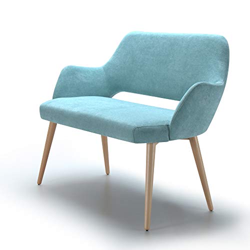 Marchio Amazon – Alkove, divano decorativo modello Andre, colore turchese