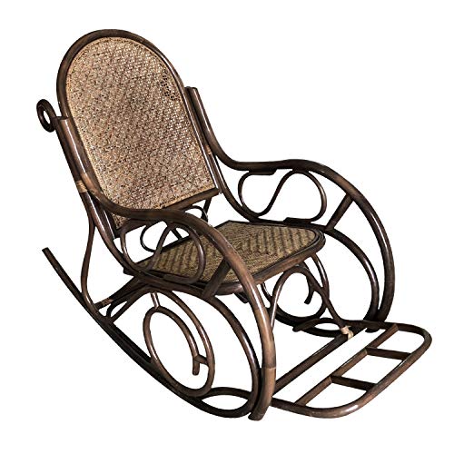 OKAFFAREFATTO MADDALONI Sedia Poltrona A Dondolo Big Rocking Vienna Stile Vintage ingombro cm 140×60 Nuova già montata