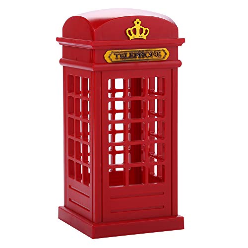 Cabina di telefono di Londra Vintage progettato USB ricarica luce notturna LED lampada Touch Sensor tavolo scrivania per camera da letto studenti dormitorio illuminazione Home Bar decorazione novit compleanno luminosit regolabile