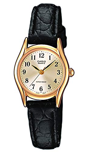 Casio Orologio Analogico Quarzo Donna con Cinturino in Pelle LTP-1154PQ-7B2EF