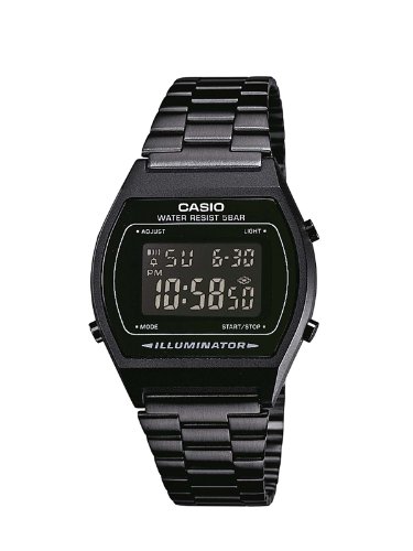 Casio Orologio Digitale Uomo con Cinturino in Acciaio Inox B640WB-1BEF