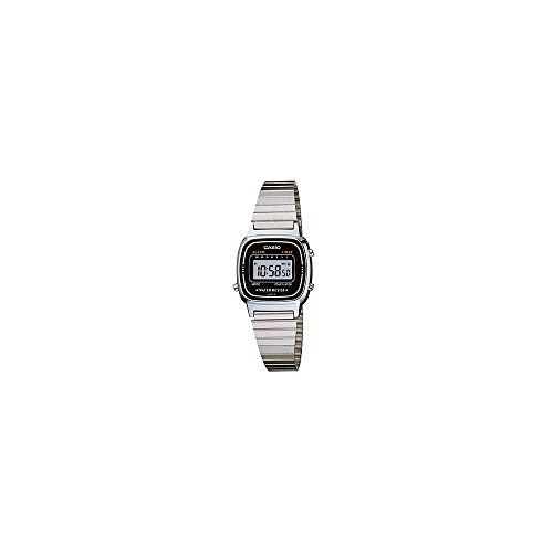 Casio Vintage LA670W – Orologio da Polso Digitale, Argento