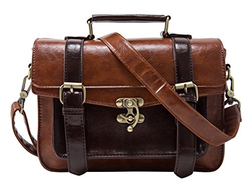 ECOSUSI Borsa a Tracolla Donna Borsello Spalla Sacchetto per Ufficio Scuola Outdoor