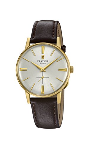 Festina Orologio Analogico Quarzo Uomo con Cinturino in Pelle F20249-1