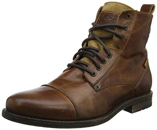 LEVIS FOOTWEAR AND ACCESSORIES Emerson, Biker Uomo, Marrone (Medium Brown), 41 EU