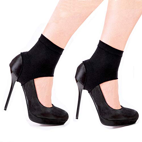 SHOES COVER – art. ALMA Nero MICRO 100 DEN – Accessori Donna – Calze e Collant – Abbigliamento – Novità per scarpe col tacco – Tacchi alti – Décolleté Donna – Accessorio Scarpa Donna Brevettato
