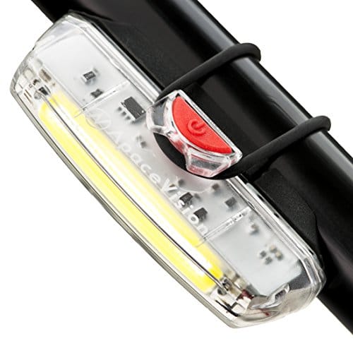 Apace Illuma ZT3000 Luce Anteriore USB Ricaricabile per Bicicletta – POTENTE Fanale Anteriore LED per Bici Super Luminoso per una Sicurezza Ottimale in Bicicletta – Durata fino a 12 Ore – Impermeabile