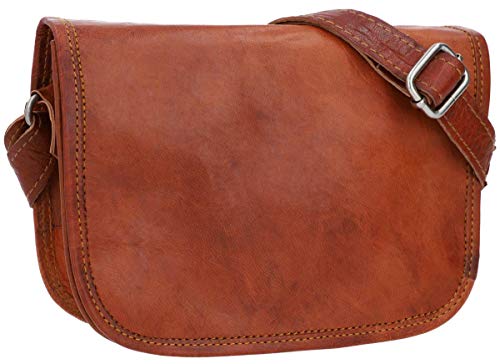 Borsa Gusti Pelle in vera pelle – Summer borsa a tracolla borsa da donna piccola in vera pelle marrone