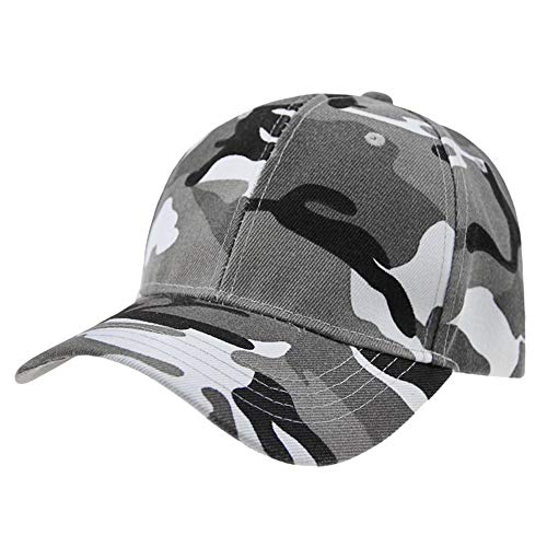 Cappello da baseball casual mimetico unisex vintage in cotone regolabile cappello da baseball Cap Snapback Estate protezione UV cappello camionista cappello uomo caccia trekking cap per all’aperto