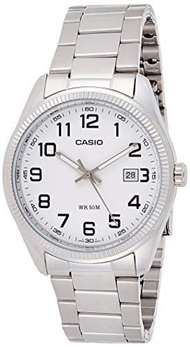 Casio Orologio Analogico al Quarzo Uomo con Cinturino in Acciaio Inox MTP-1302D-7BVEF