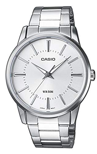 Casio Orologio Analogico al Quarzo Uomo con Cinturino in Acciaio Inox MTP-1303D-7AVEF