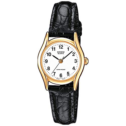 Casio Orologio Analogico Quarzo Donna con Cinturino in Pelle LTP-1154PQ-7BEF