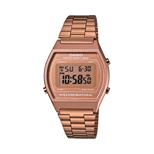 Casio Orologio Digitale Quarzo Uomo con Cinturino in Acciaio Inox B640WC-5AEF