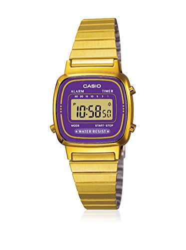 Casio Vintage LA670WGA-6D Orologio da polso, Donna