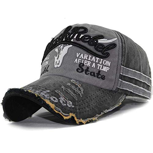CheChury Uomo Traspirante Cappello con Visiera da Baseball Fare Vecchio Cappellino Vintage Berretto da Baseball Unisex Hip-Hop Tappo Cotone Casuali Moda Sun Hat