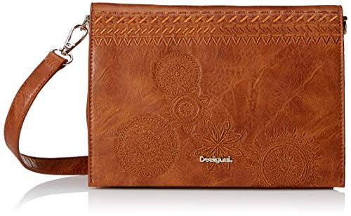 Desigual Dark Amber Imperia Across Body Bag Camel