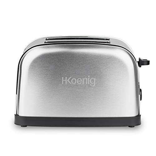HKoenig TOS7 tostapane 850 W Acciaio Inossidabile 2 Scomparti Argentato