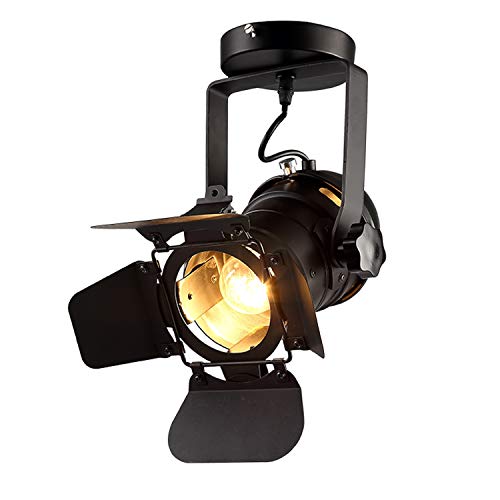 Hobaca® 220V E27 L31 * W17 * H35 cm loft soffitto Spot LED faro quadro lampade da soffitto lampada casa illuminazione 48