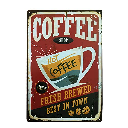 HUABEI Targhe vintage Wall placca Poster per Cafe Bar Pub birra Club parete Home Decor
