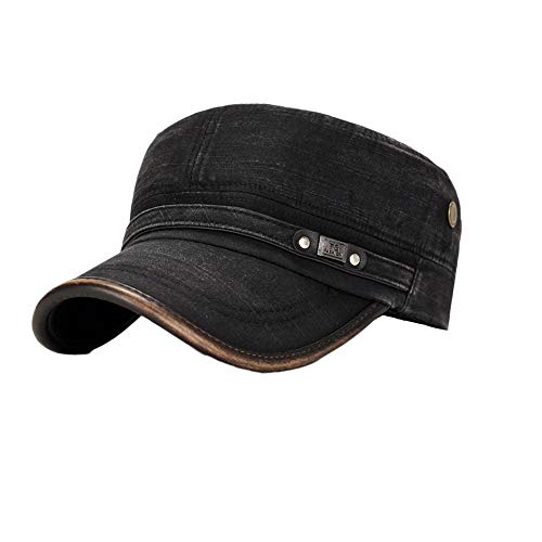 inherited Cappello Militare Uomo, Urban Berretto con Visiera Cappellino Unisex, Unisex Army Military Flat cap Vintage Cotton Cappello da Baseball, Cappellino Army Uomo