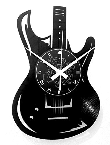 Instant Karma Clocks Orologio da Parete Disco in Vinile LP 33 Giri Guitar Basso Rock Metal Punk Chitarra Musica Vintage Handmade