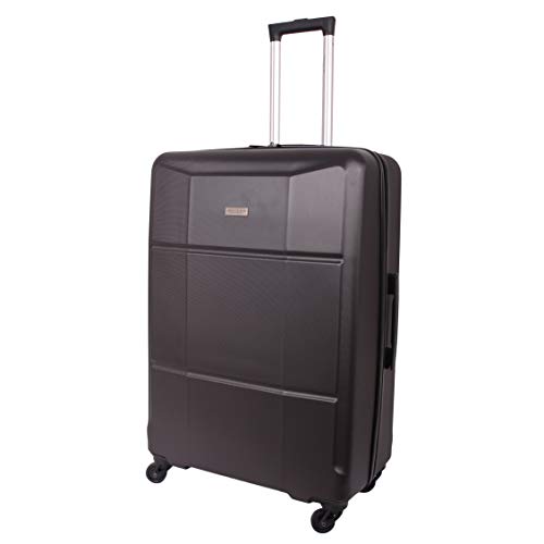 London Fog Set di valigie Unisex adulti Nero Charcoal large