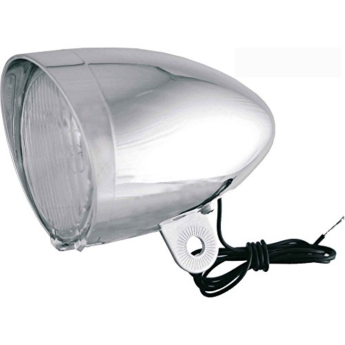 Luce – Fanale Anteriore per dinamo / FILO INCLUSO – Ideale per bicicletta City Bike – Vintage – Olanda UOMO/DONNA