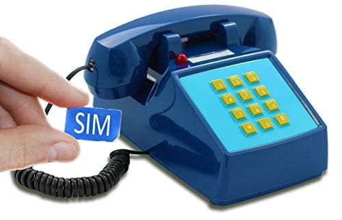 Opis PushMeFon mobile  Telefono vintage cellularecellulare da tavolo blu scuro