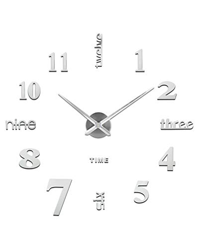 Orologio da Parete FaiDaTe Facile da Montare Design Moderno Usato per Decorare La Parete Vuota Come casa Ufficio Hotel