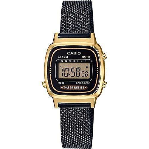 Orologio da polso vintage digitale al quarzo quartz nuovo LA-670WEMB-1E