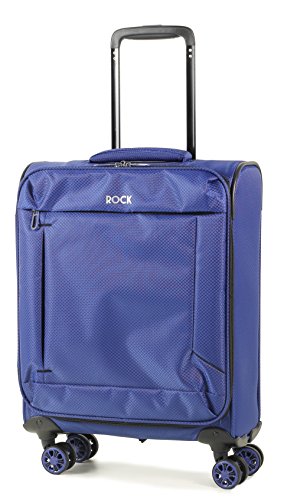 Rock London , Valigia  blu Royal Blue Small – 55 x 38 x 20 cm – 1.8 kg