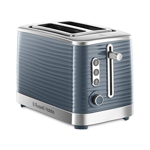 Russell Hobbs Inspire 2437356 Tostapane 2 Fette Funzione Scongelamento 1050 W Plastica Grigio