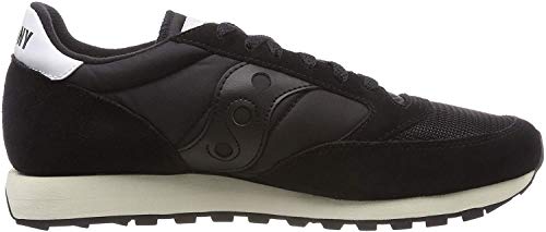Saucony Jazz Original Vintage, Sneakers Unisex-Bambini, Black Black 9, 23 EU