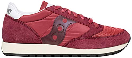 Saucony Jazz Original Vintage, Sneaker Unisex – Adulto, Rosso (Rosso / Vintage), 40.5 EU