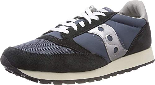 Saucony Jazz Original Vintage, Sneaker Unisex – Adulto, Blu (Blue/Navy/ Silver 4), 45 EU