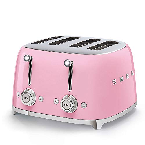 Smeg 770926339 Tostapane Metallo Rosa