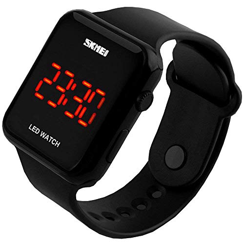 SunJas Orologio da Polso Sportivo LCD Digitale Uomo