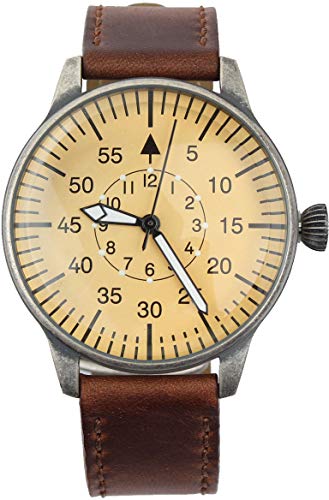 Tecnologia militare tedesca, Luftwaffe ME 109, Pilota, Vintage, Orologio al quarzo, aereonautica