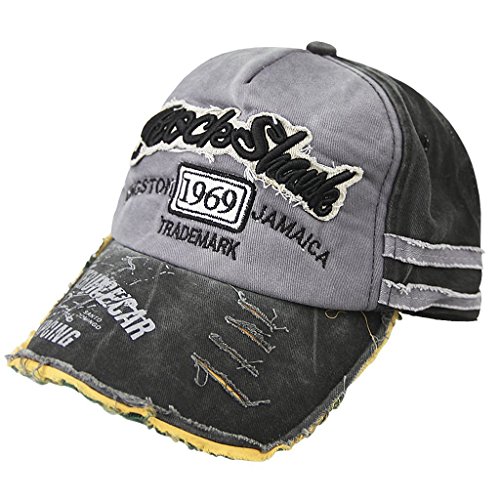 unisex baseball cap cappello da sole alla moda & Design Vintage, stile classico, regolabile, da Baseball Snapback Trucker Cap cappello, Vintage A