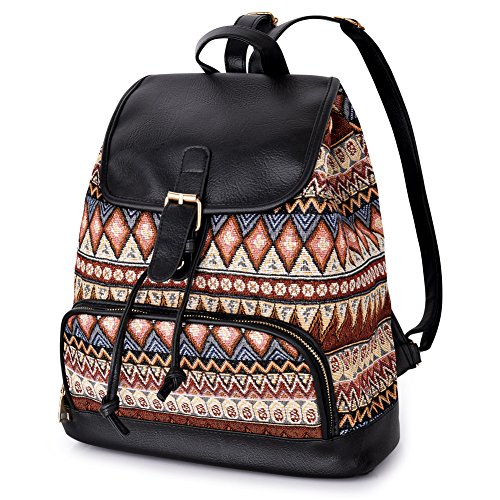 VBIGER Zaino Donna Casual Zaino Zaino Scuola Canavas Zaino Vintage Zaino