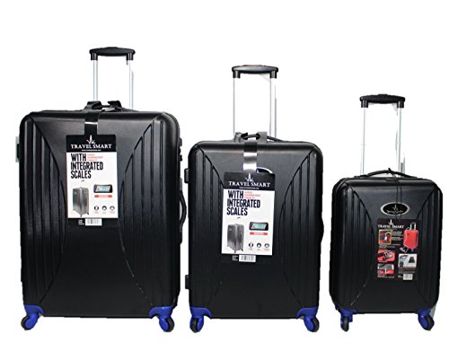 VK Vivien Kondor London Travel Smart Set di valigie 77 centimeters Nero (Black)