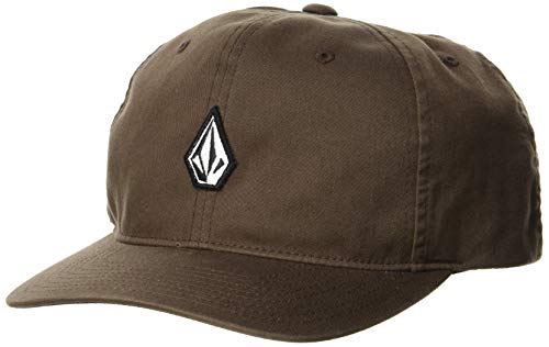 Volcom Mini Mark – Berretto da Uomo, Uomo, Berretto, D5512005, Marrone (Vintage Brown), Taglia Unica
