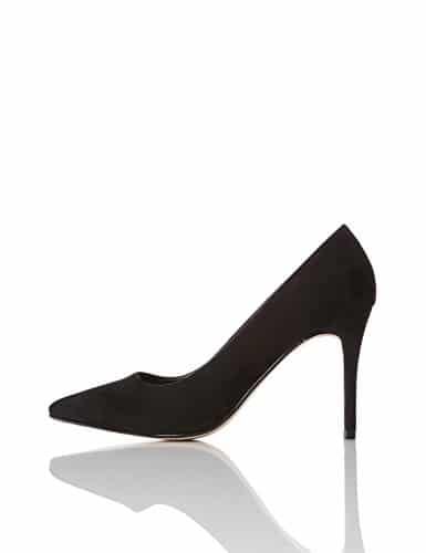 find. Scarpe Décolleté con Tacco a Spillo Donna, nero (nero), 39